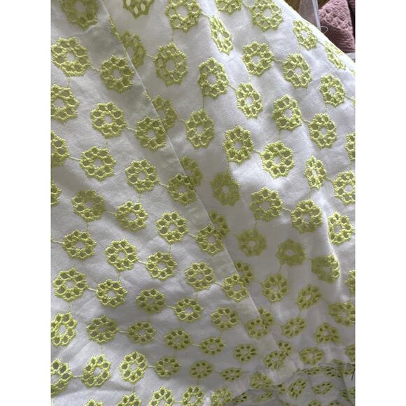 Modcloth Darling For The Prairie Sleeveless Peplum Tank Top White Women's XL NWT - Picture 9 of 12